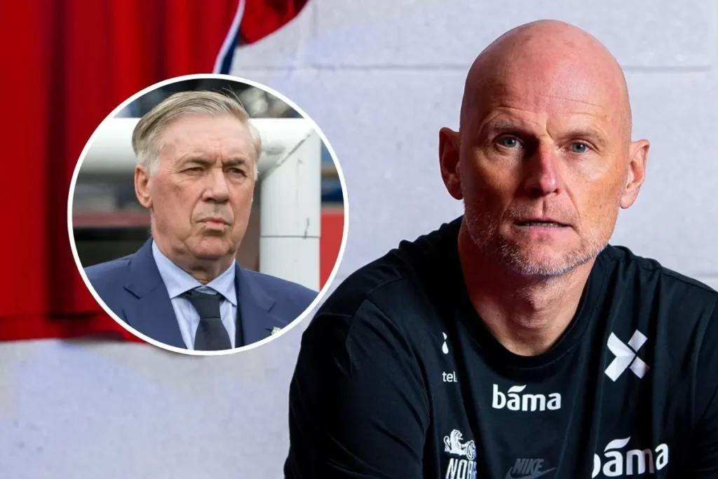 'Ancelotti, vamos atrás de você', diz treinador da Noruega