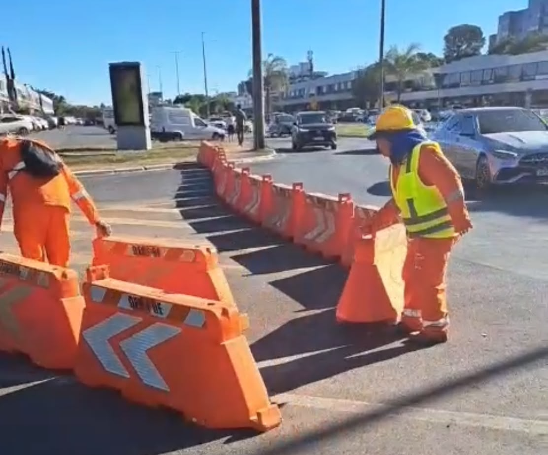 Acesso ao Sudoeste pela 4ª Avenida é liberado após obras