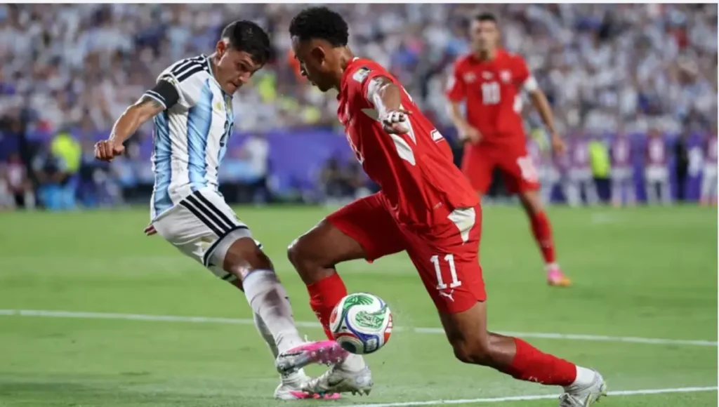 Suíça massacra Argentina no segundo tempo e empata jogo