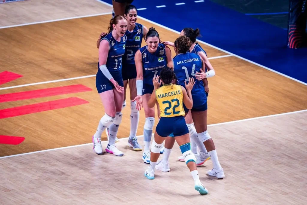 Brasil derrota Itália e está na final da Liga das Nações de Vôlei