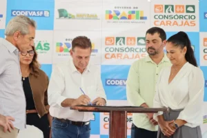 Vanderlan viabiliza início da ponte sobre o Lago dos Tigres após quatro décadas