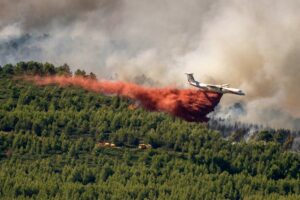 Cerca de 1.500 pessoas evacuadas por incêndio no sul da França