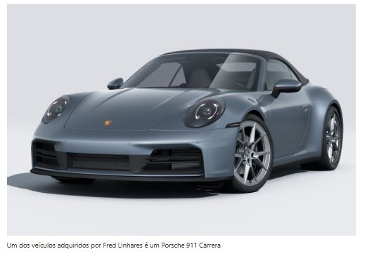 Após declarar R$ 10 mil, Fred Linhares compra carros de luxo e mansão avaliados em R$ 6 milhões