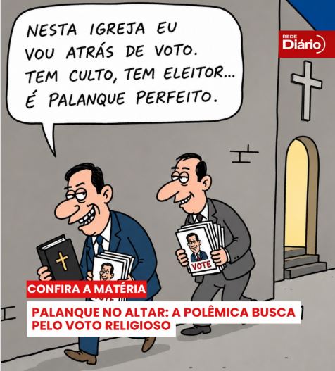 Vantagens e interesses pessoais unem o Espiritual ao profano.