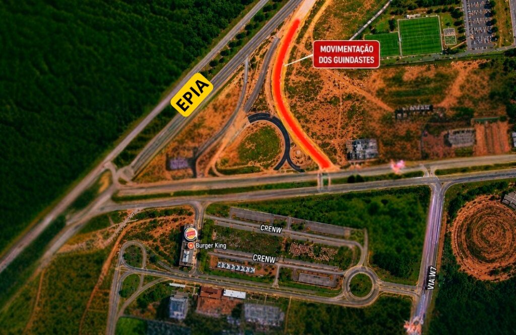 Noroeste terá interdições momentâneas no trânsito até dia 23