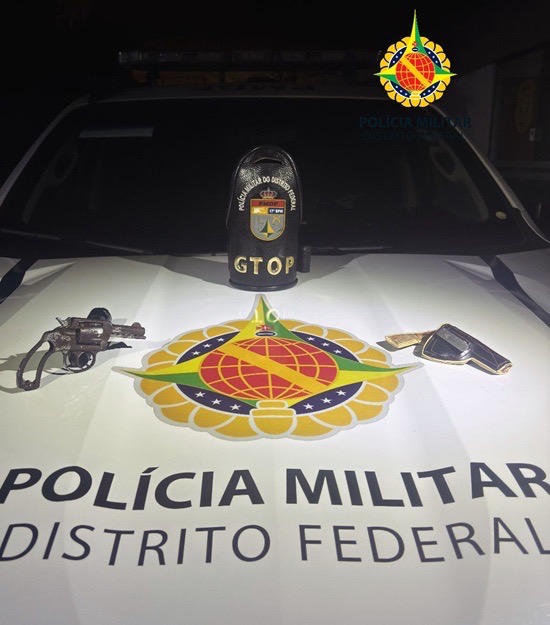 PMDF prende homem por porte ilegal de arma de fogo em Vicente Pires
