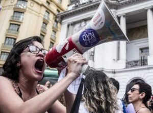 manifestação feminista