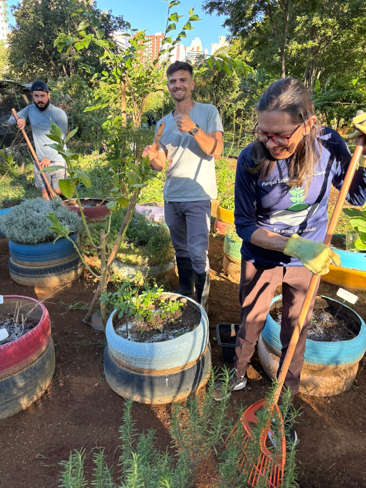 Trabalho voluntário impulsiona reflorestamento no Parque Ecológico de Águas Claras 