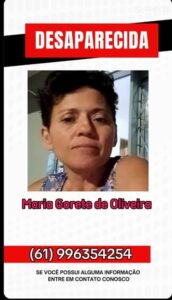 Família procura mulher que desapareceu no Recanto das Emas