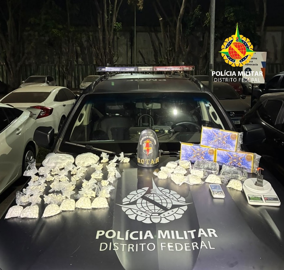 Homem é preso com quase 7 kg de cocaína durante operação da PM
