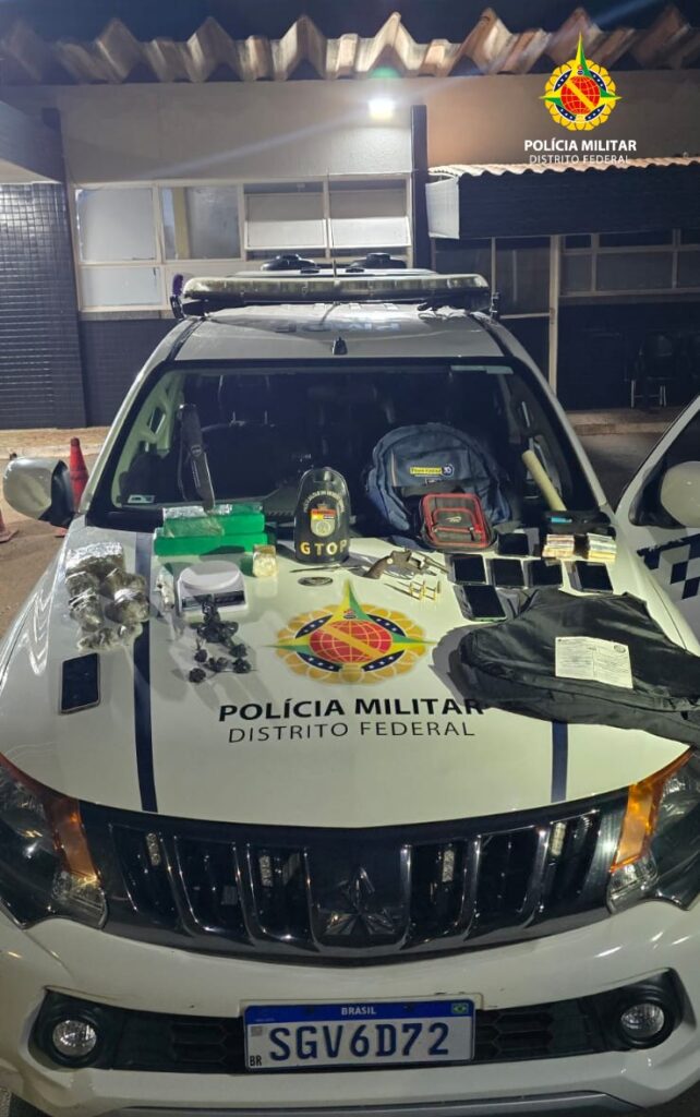 Homem é preso por tráfico de drogas e porte ilegal de arma em Santa Maria