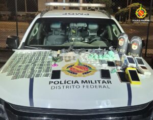 PM prende suspeito de tráfico e apreende mais de 700 comprimidos de Rohypnol no Recanto das Emas