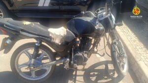 PM recupera motocicleta roubada e prende homem por receptação em Taguatinga Norte