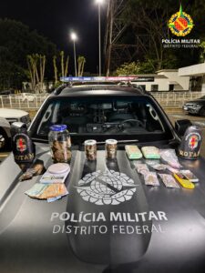 ROTAM prende dois suspeitos e apreende drogas, veículos e dinheiro em Ceilândia