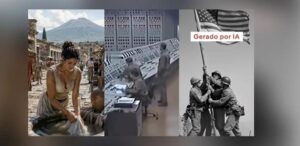 Como reconhecer imagens "históricas" geradas por IA