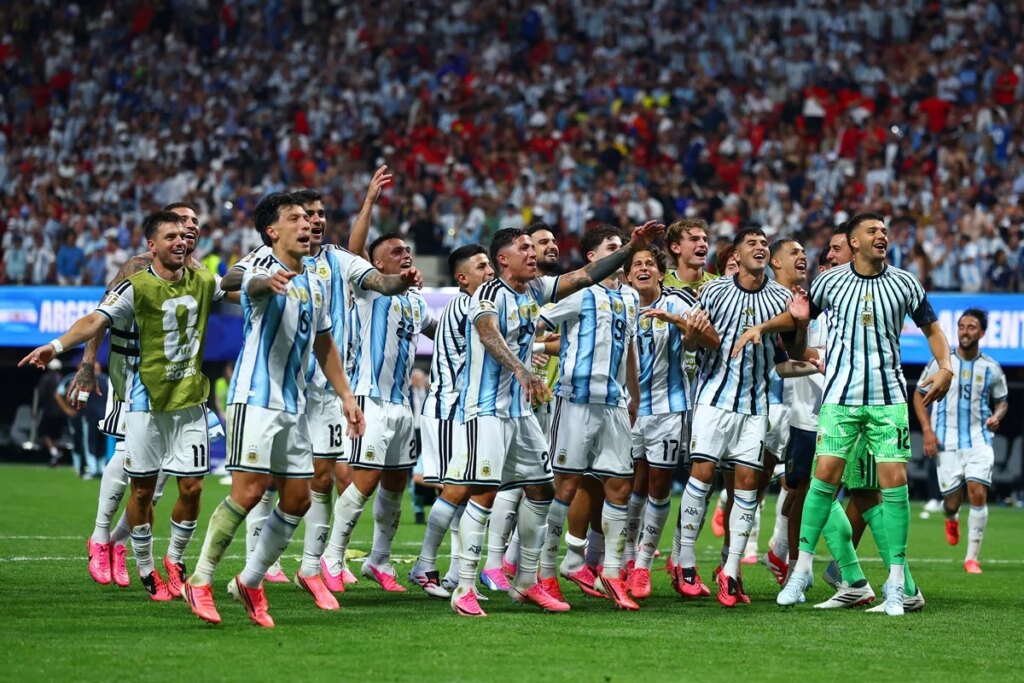 Argentina é a única equipe sul-americana restante no Mundial