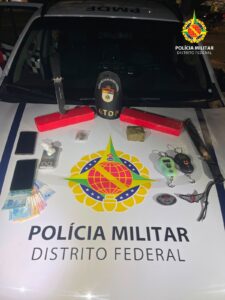 PMDF prende homem e apreende mais de 2 kg de maconha no Recanto das Emas