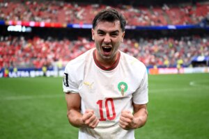 Brahim Díaz brilha por Marrocos e iguala marca de Bruno Guimarães