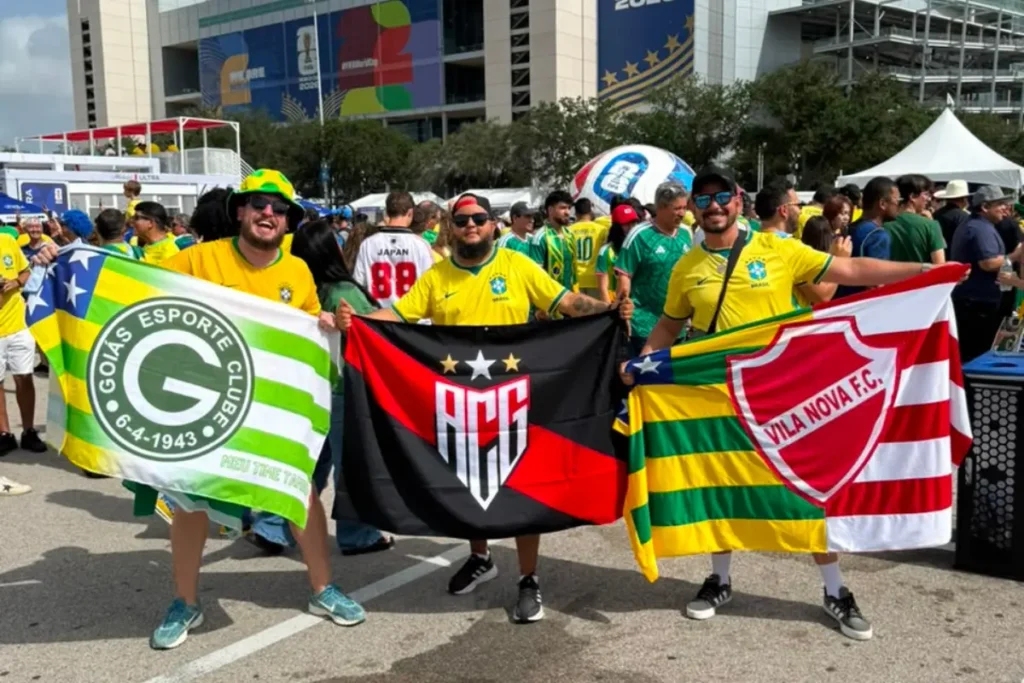 foto de torcedores nos Estados Unidos viraliza