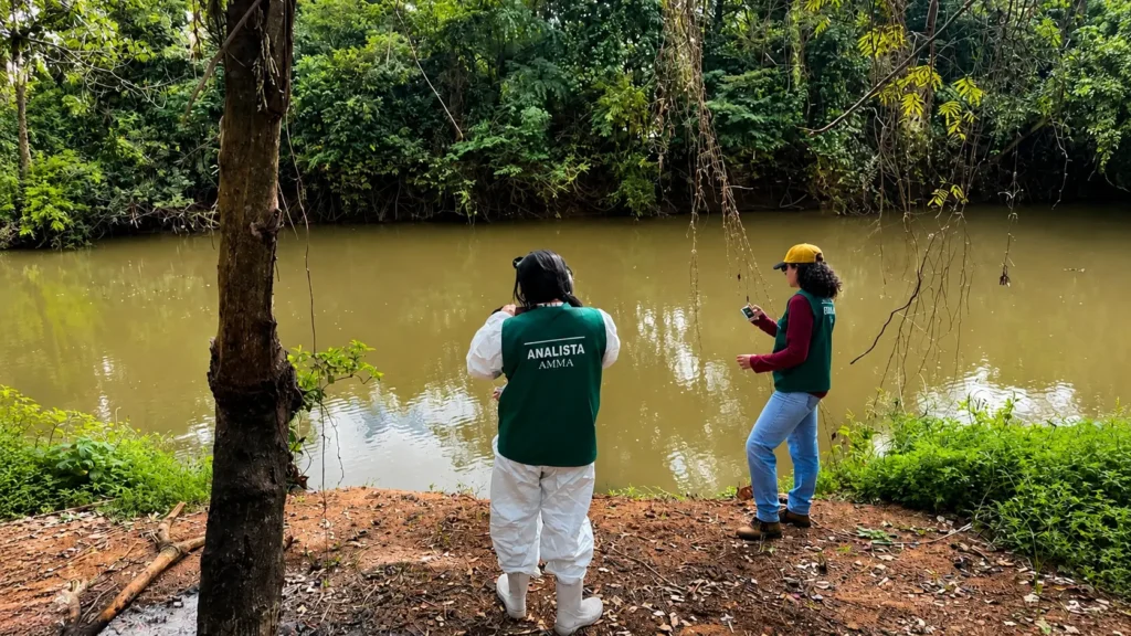 Prefeitura de Goiânia investiga suspeita de poluição no Rio Meia Ponte