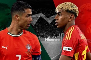 Yamal e Cristiano Ronaldo ficam frente a frente por vaga nas quartas