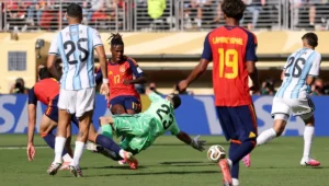 Árbitro anula gol da Espanha em web reage: 'foi roubo'