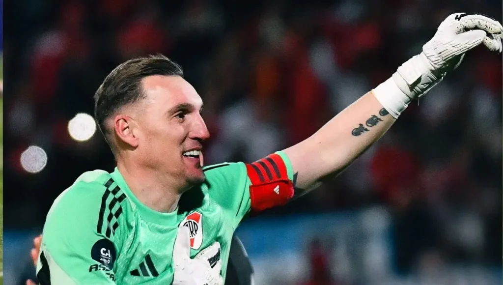 River Plate anuncia saída do histórico goleiro Franco Armani