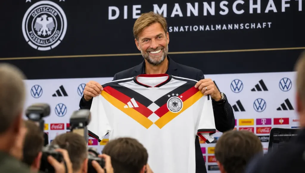 Klopp chega a acordo sobre 'pontos-chave' para ser técnico da Alemanha