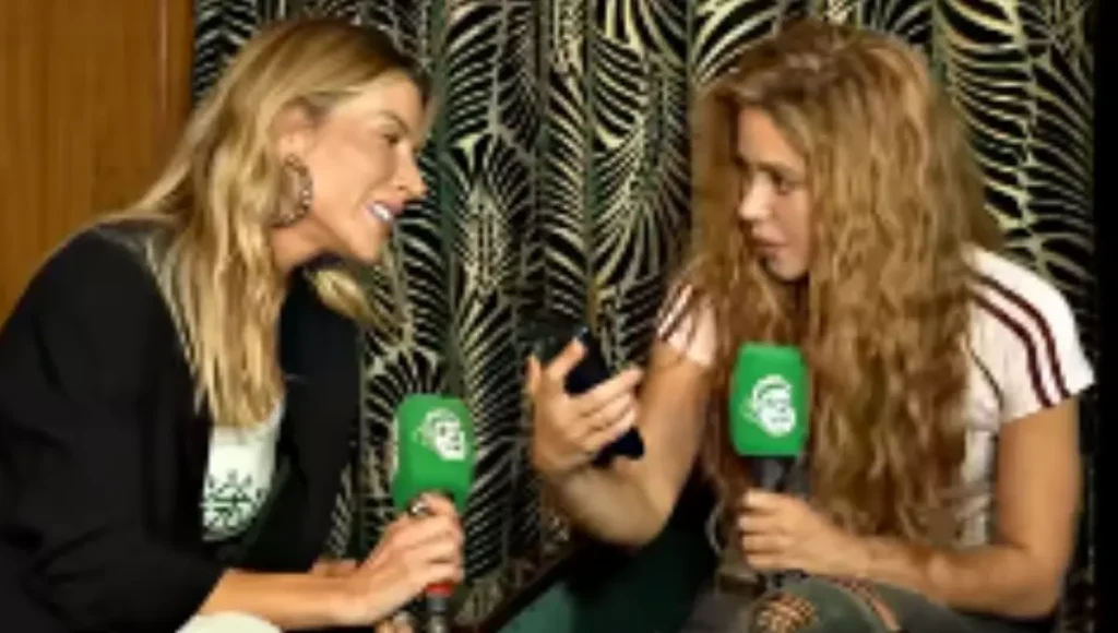 Dueto de Shakira com repórter da CazéTV choca web; assista