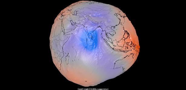 o que a imagem viral da NASA realmente mostra