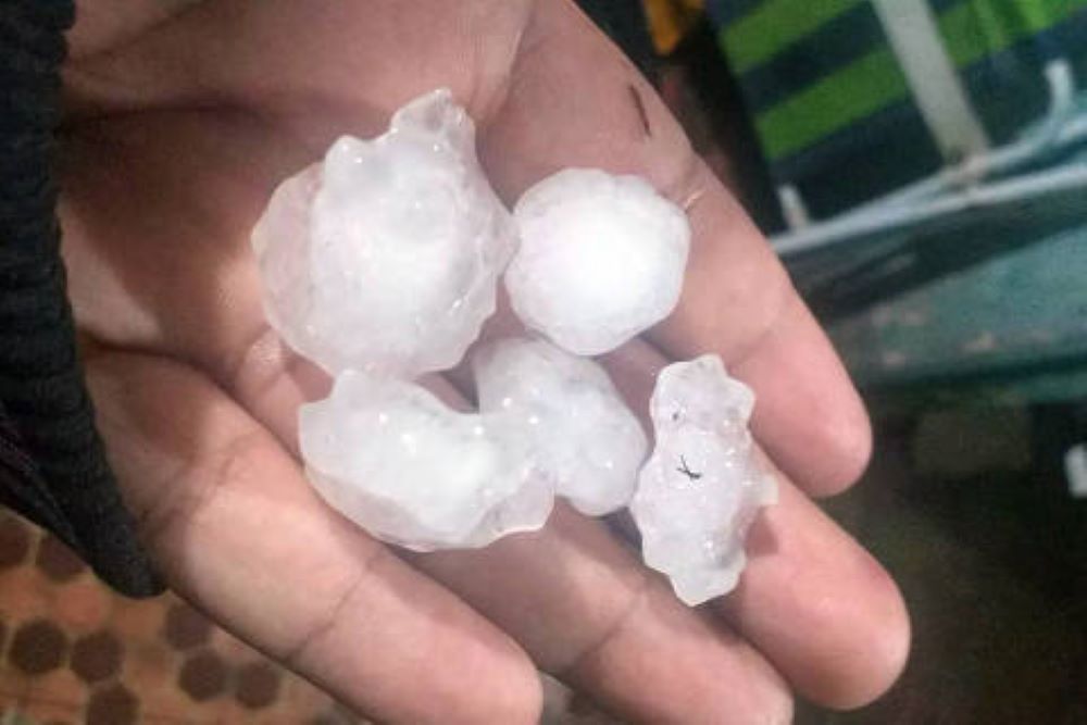 RS tem alerta para granizo e ventania após fim de semana de chuvas