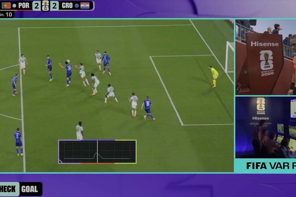 Fifa endossa anulação de gol da Croácia por toque em cabelo de jogador
