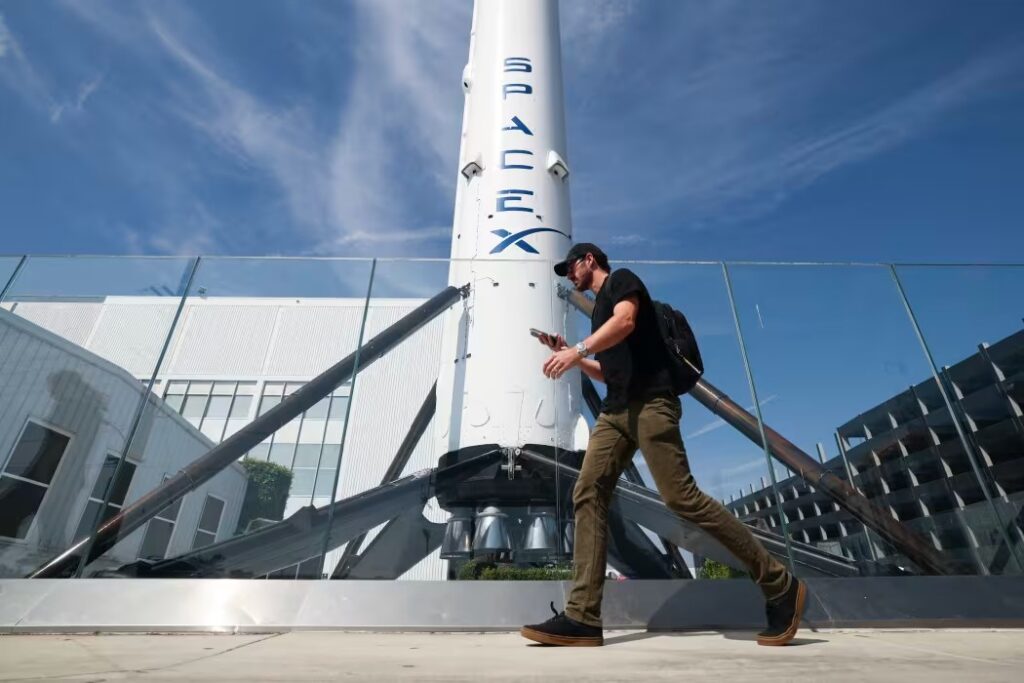 SpaceX entra para Nasdaq 100 e impacta fundos de aposentadoria