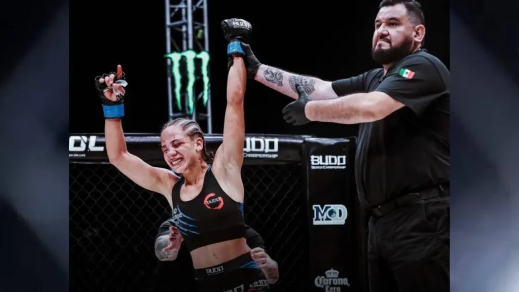 Campeã do MMA no México, goiana projeta futuro: "quero o UFC"