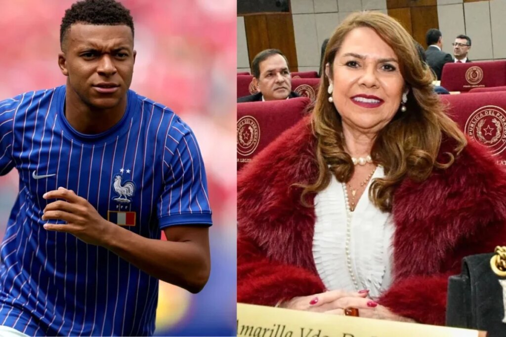 Senadora paraguaia acusada de racismo volta a atacar Mbappé