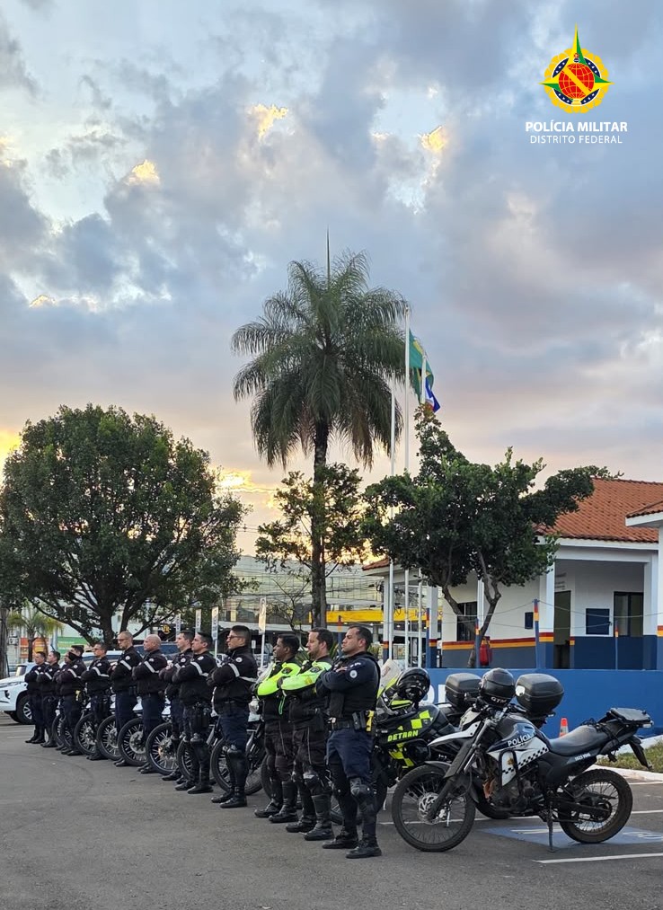 Operação Corta Giro remove 17 veículos e aplica 68 multas no Riacho Fundo