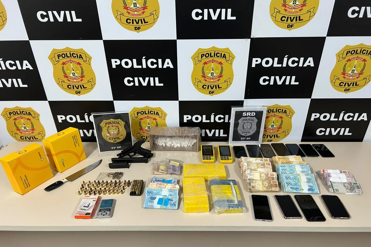PCDF mira donos de distribuidora usada para tráfico de drogas