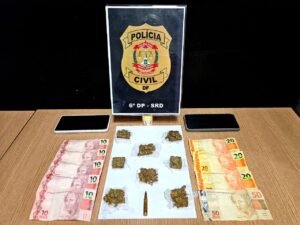 Operação Shadow prende dois suspeitos de tráfico e apreende drogas no Paranoá