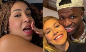 Jovem que tatuou rosto de Vini Jr. relata ataques de Virginia; foto