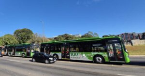 DF coloca 18 ônibus elétricos em operação nesta quarta-feira
