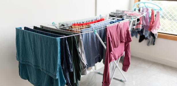 Como secar roupa rápido dentro de casa sem ficar com cheiro de mofo