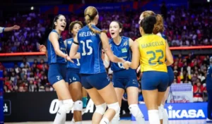 Brasil encara o Japão nas quartas da VNL; veja o chaveamento