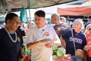 Kiko Caputo percorre Gama e Santa Maria e promete mais apoio a comerciantes
