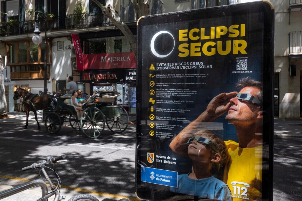Eclipse solar total poderá ser visto no dia 12 deste mês, mas não do Brasil