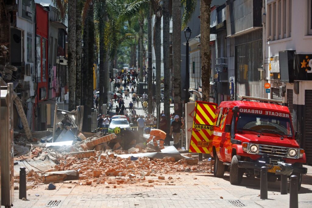 Terremoto na Colômbia deixa ao menos 164 mortos
