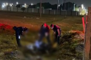 Corpo é encontrado carbonizado dentro de colchão em chamas em Ceilândia