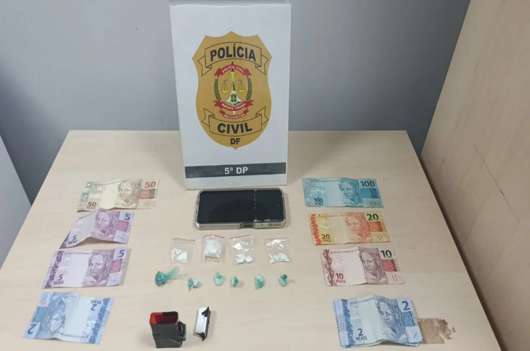 Traficantes escondiam drogas sob mesas de posto na Torre de TV, diz polícia