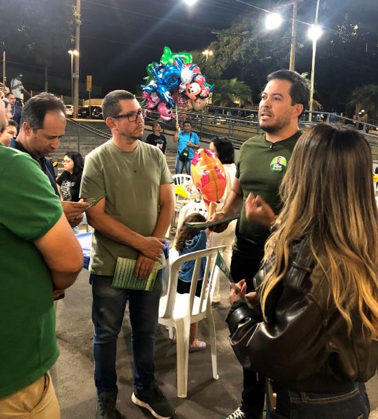 Equipe de Arruda e Daniel Radar intensifica caminhada e aposta no diálogo com o eleitor
