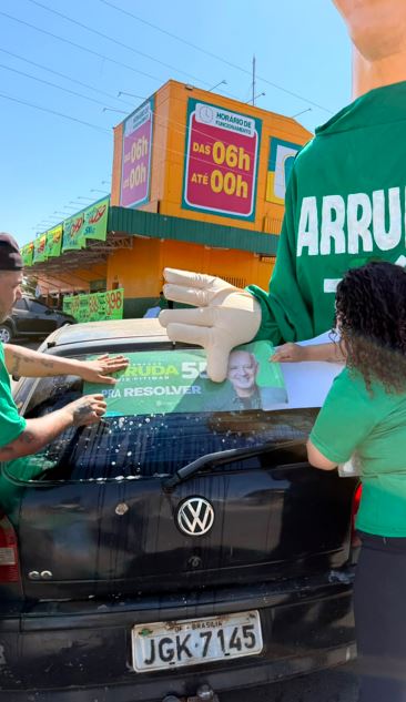 DISPOSIÇÃO E ENTUSIASMO MARCAM ADESIVAÇO DE ARRUDA EM SANTA MARIA