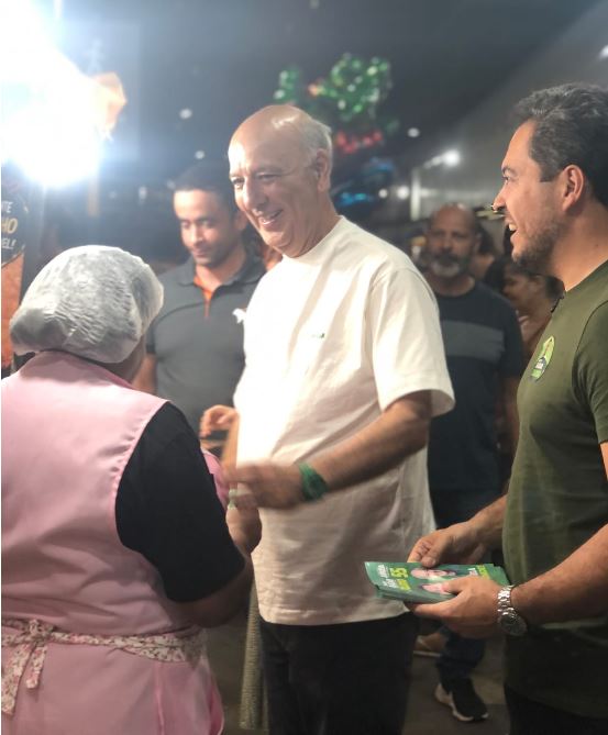 Equipe de Arruda e Daniel Radar intensifica caminhada e aposta no diálogo com o eleitor